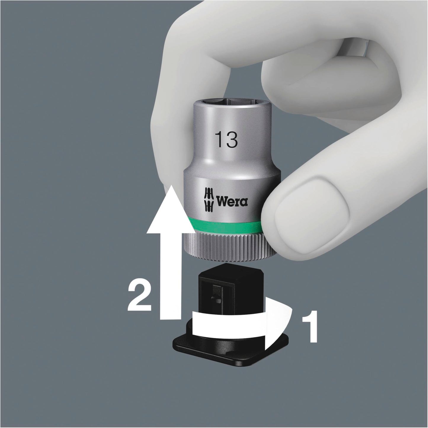 Wera Belt A 1 Zyklop Steckschlüsseleinsatz-Satz