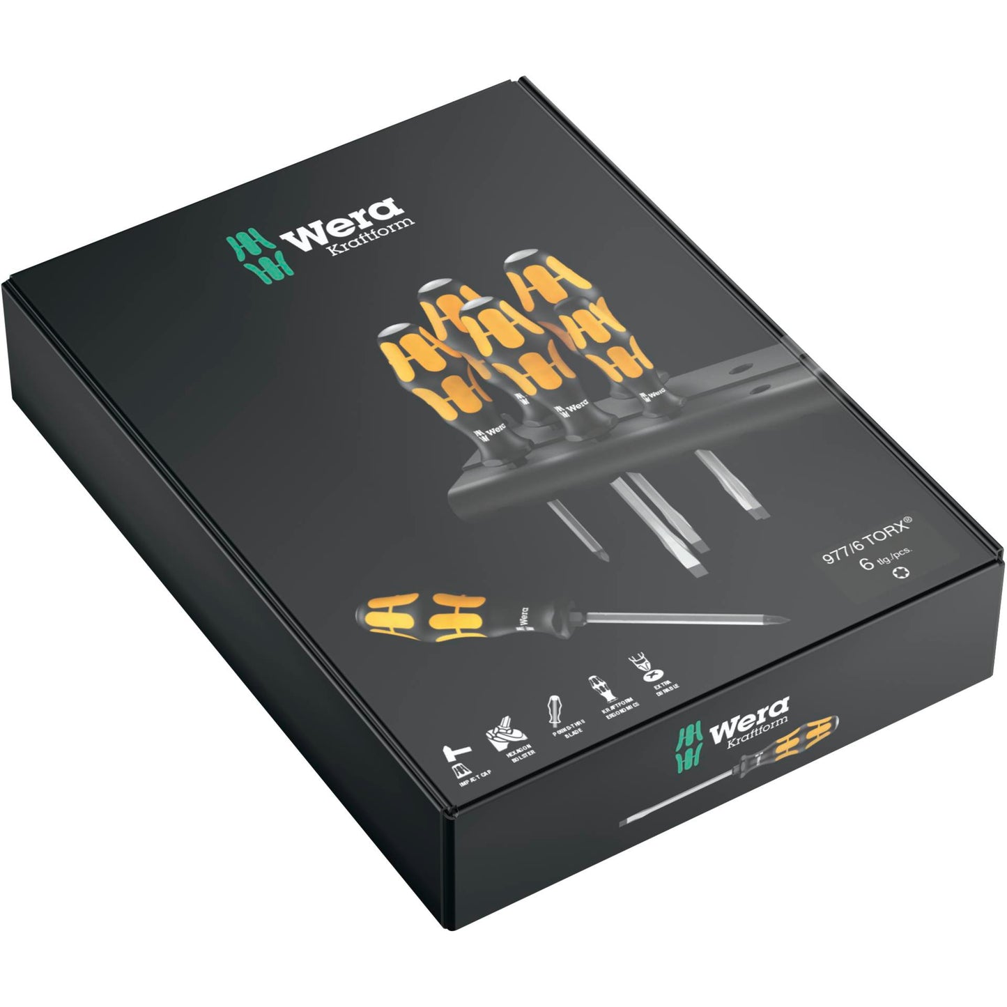 Wera 977/6 TORX Kraftform Wera Schraubendrehersatz 