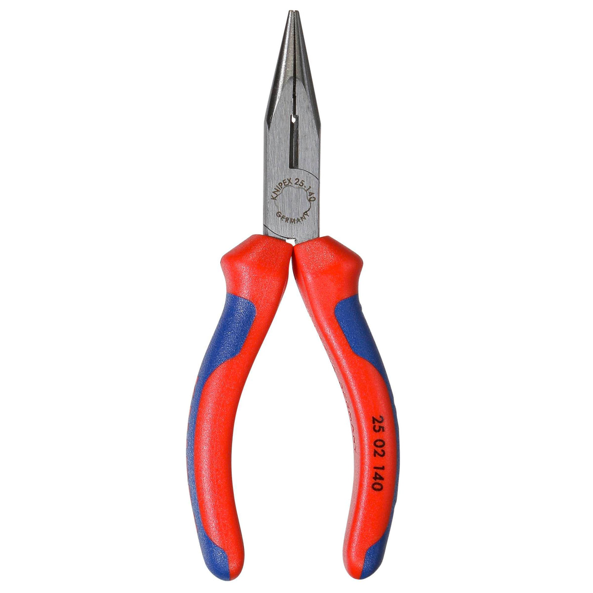 KNIPEX Flachrundzange mit Schneide, 140 mm