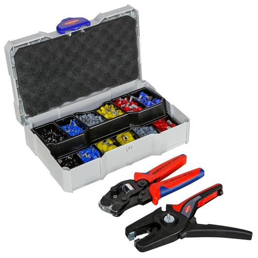 KNIPEX Aderendhülsensort mit Crimpzange