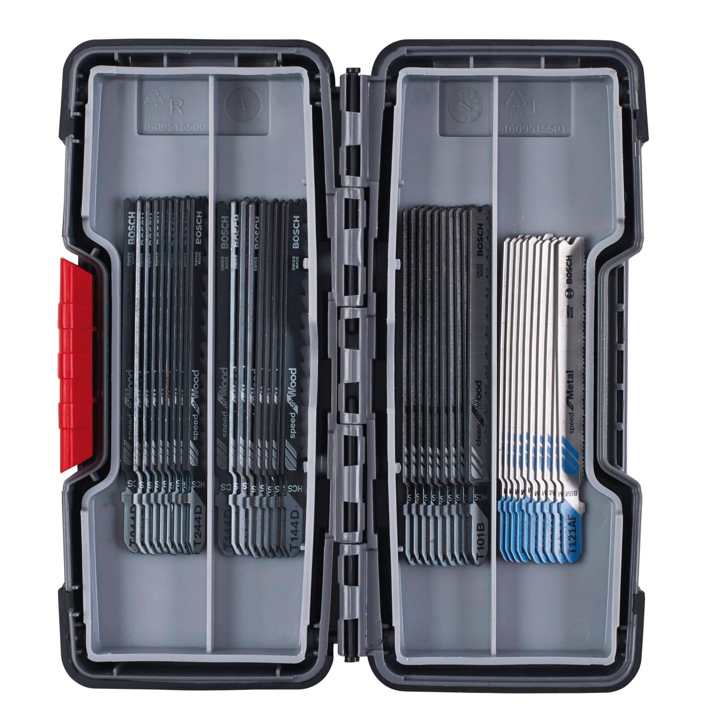 Bosch Stichsägeblatt-Set mit Box Top Seller Wood/Metal 40-tlg.