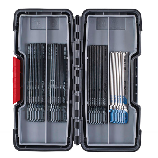 Bosch Stichsägeblatt-Set mit Box Top Seller Wood/Metal 40-tlg.