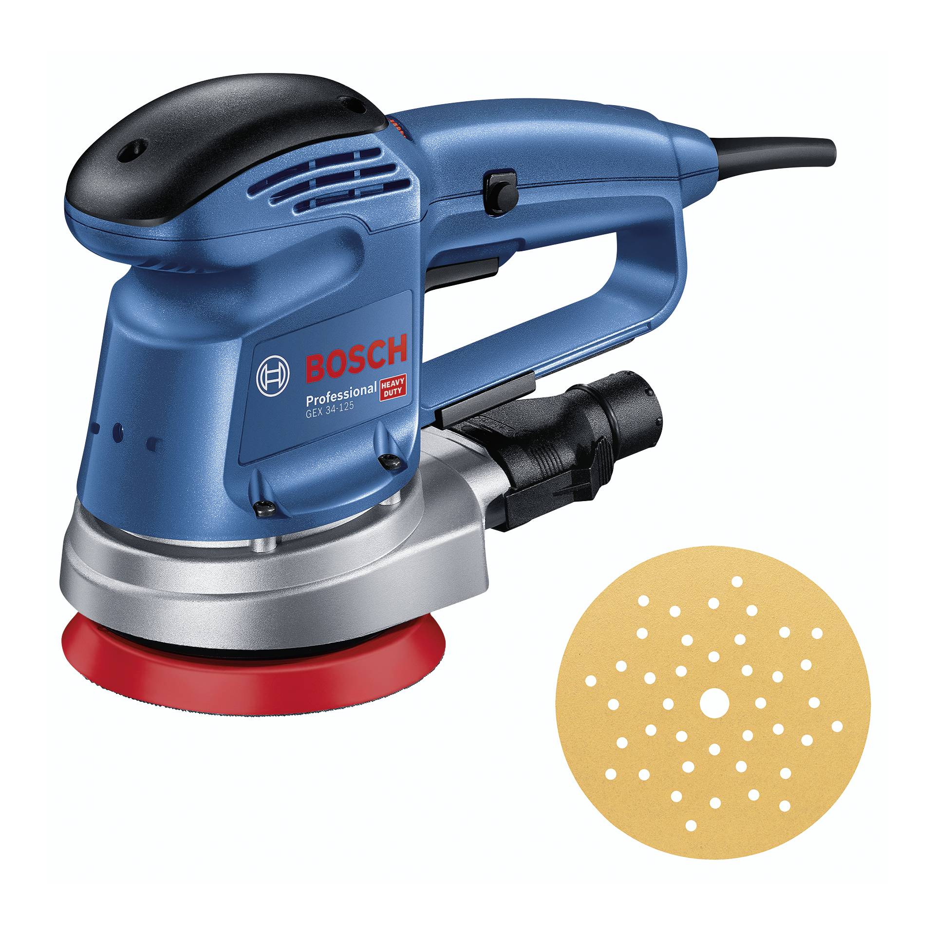 Bosch GEX 34-125 Karton Exzenterschleifer