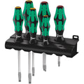 Wera 334 SK/6 Rack Schraubendreherset Kraftform Plus Lasertip