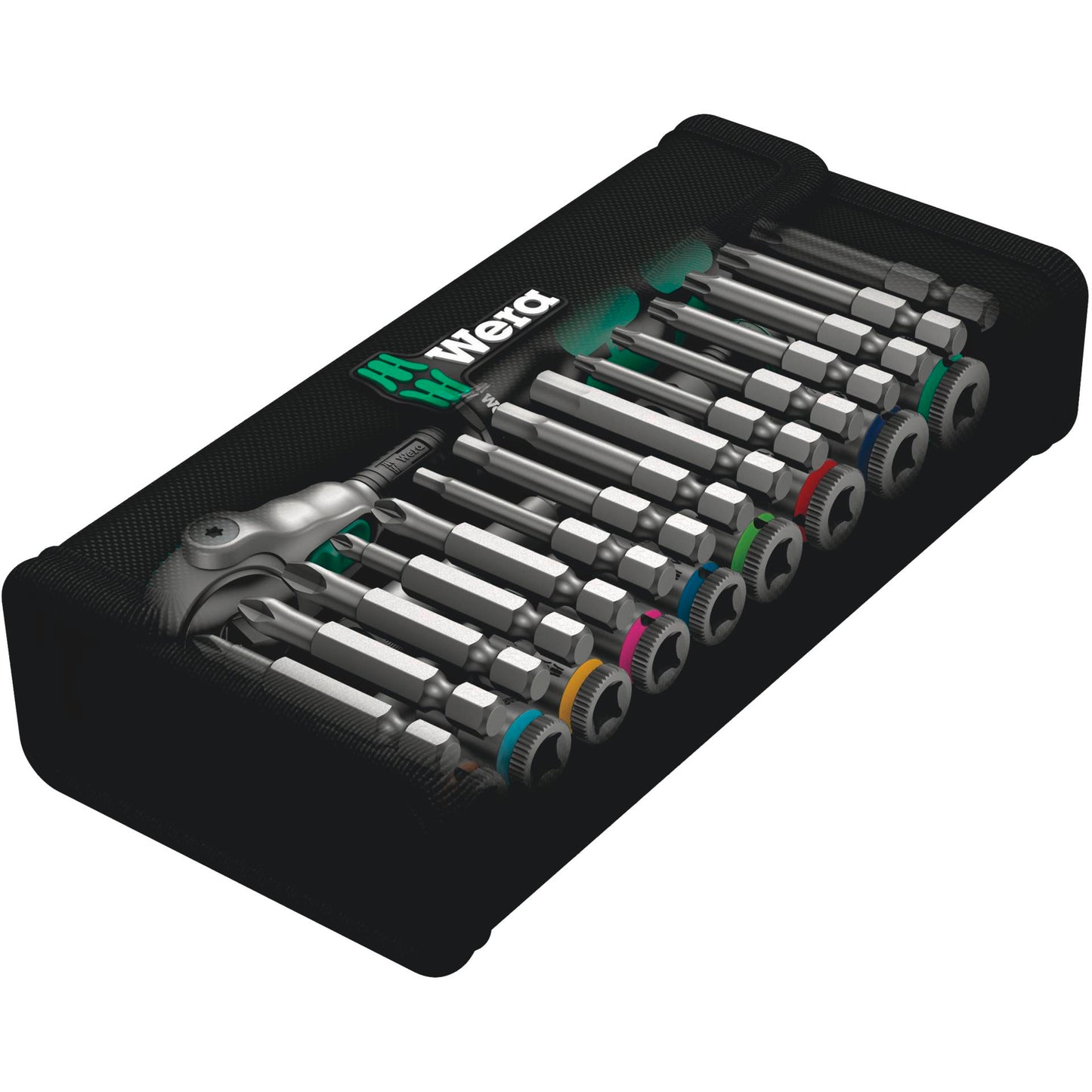 Wera 8100 SA 9 Zyklop Speed- Knarrensatz, 1/4 , zöllig