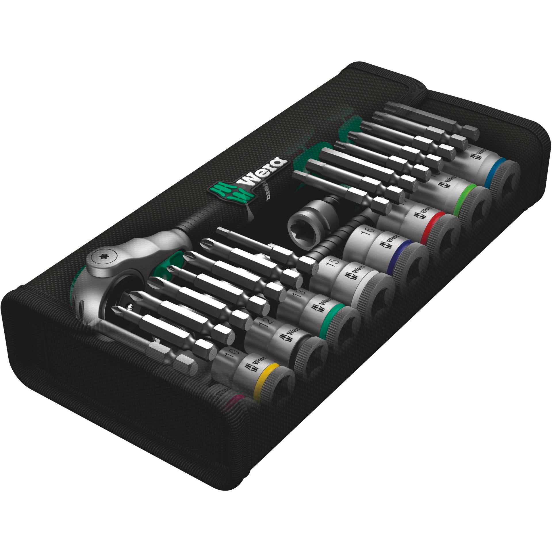 Wera 8100 SB 6 Zyklop Speed- Knarrensatz, 3/8 Antrieb, metr