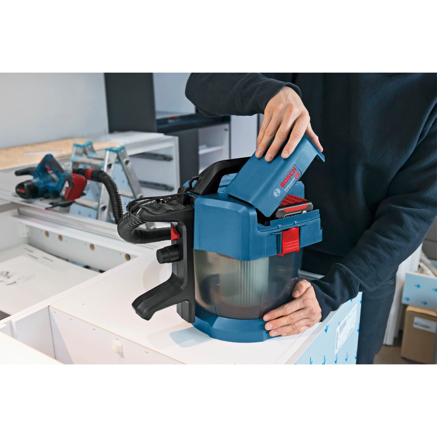 Bosch GAS 18V-10L(C) solo Akku-Staubsauger