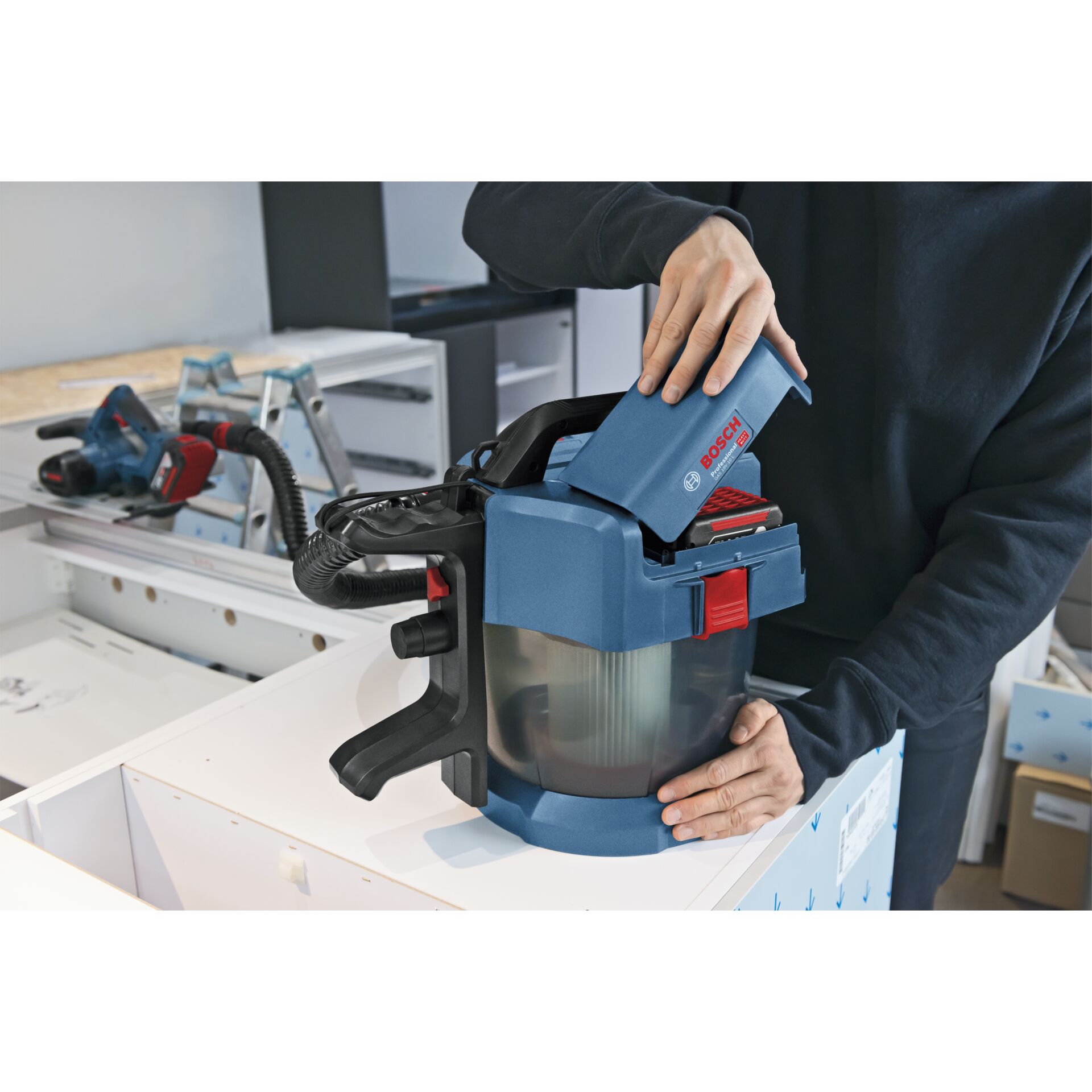 Bosch GAS 18V-10L(C) solo Akku-Staubsauger