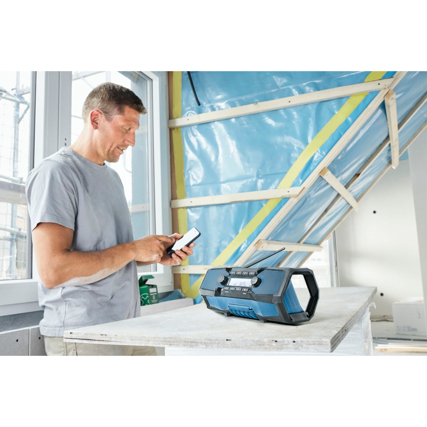 Bosch GPB 18V-2 C Professional Akku-Baustellenradio