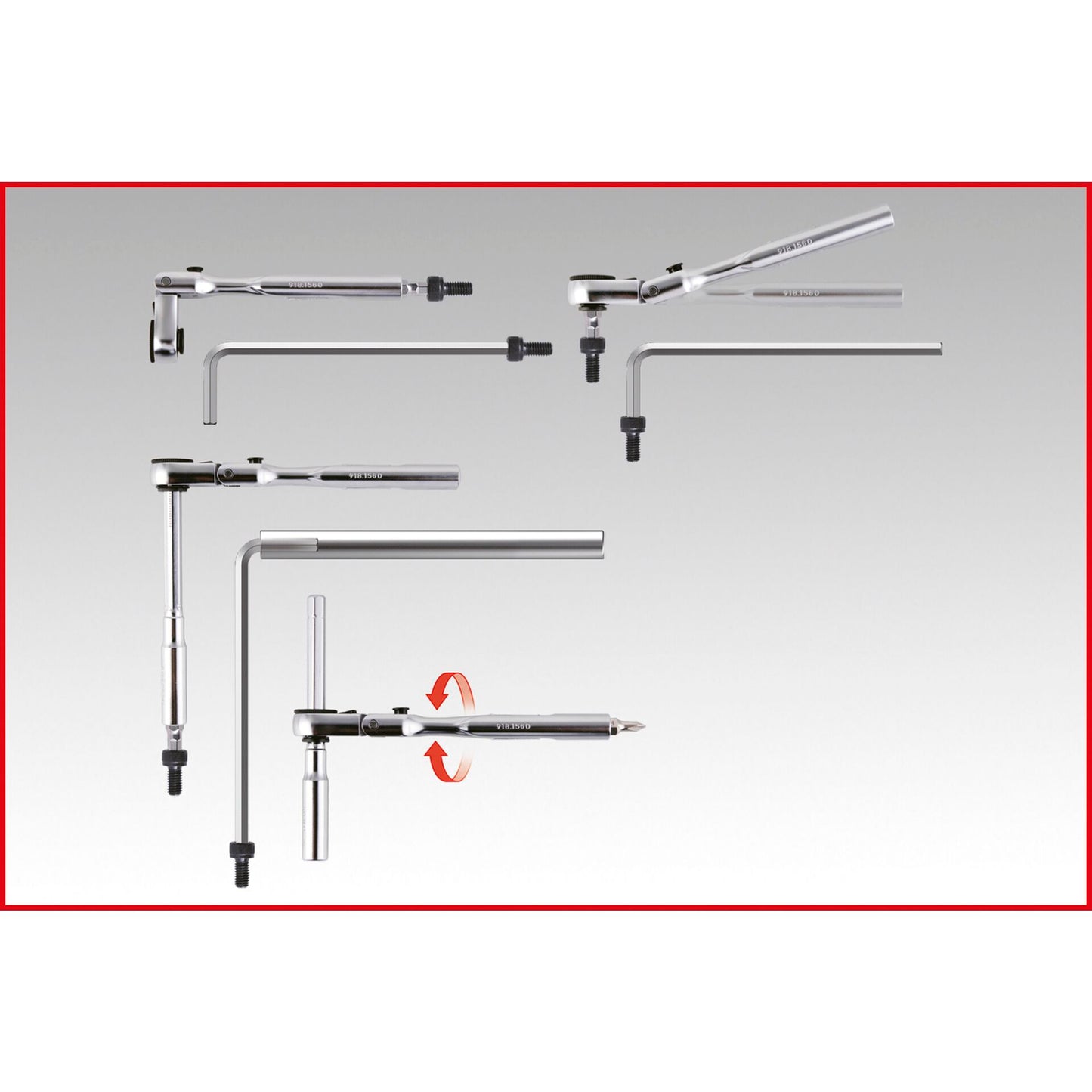 KS Tools 1/4  TORSIONpower Bit-Satz,33-tlg.