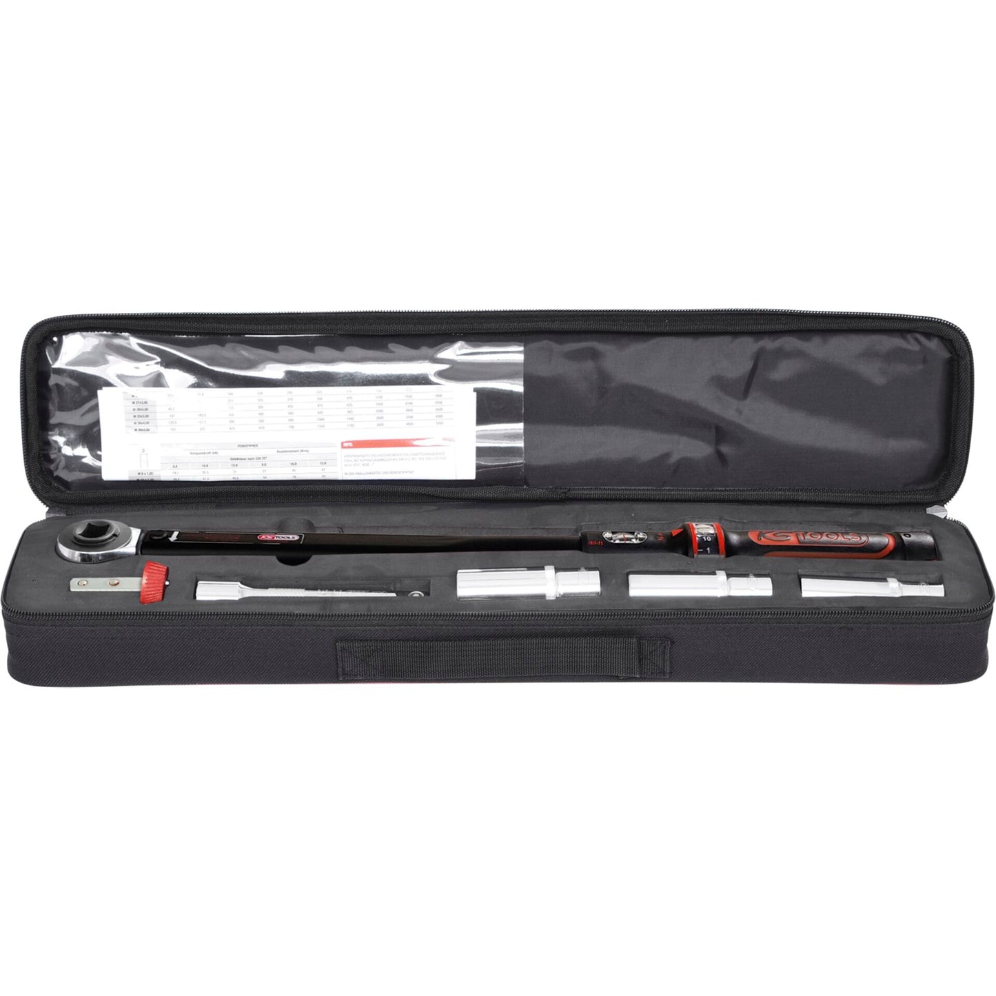 KS Tools 1/2 ERGOTORQUE 40-200 Drehmomentschlüssel-Satz 5-tlg