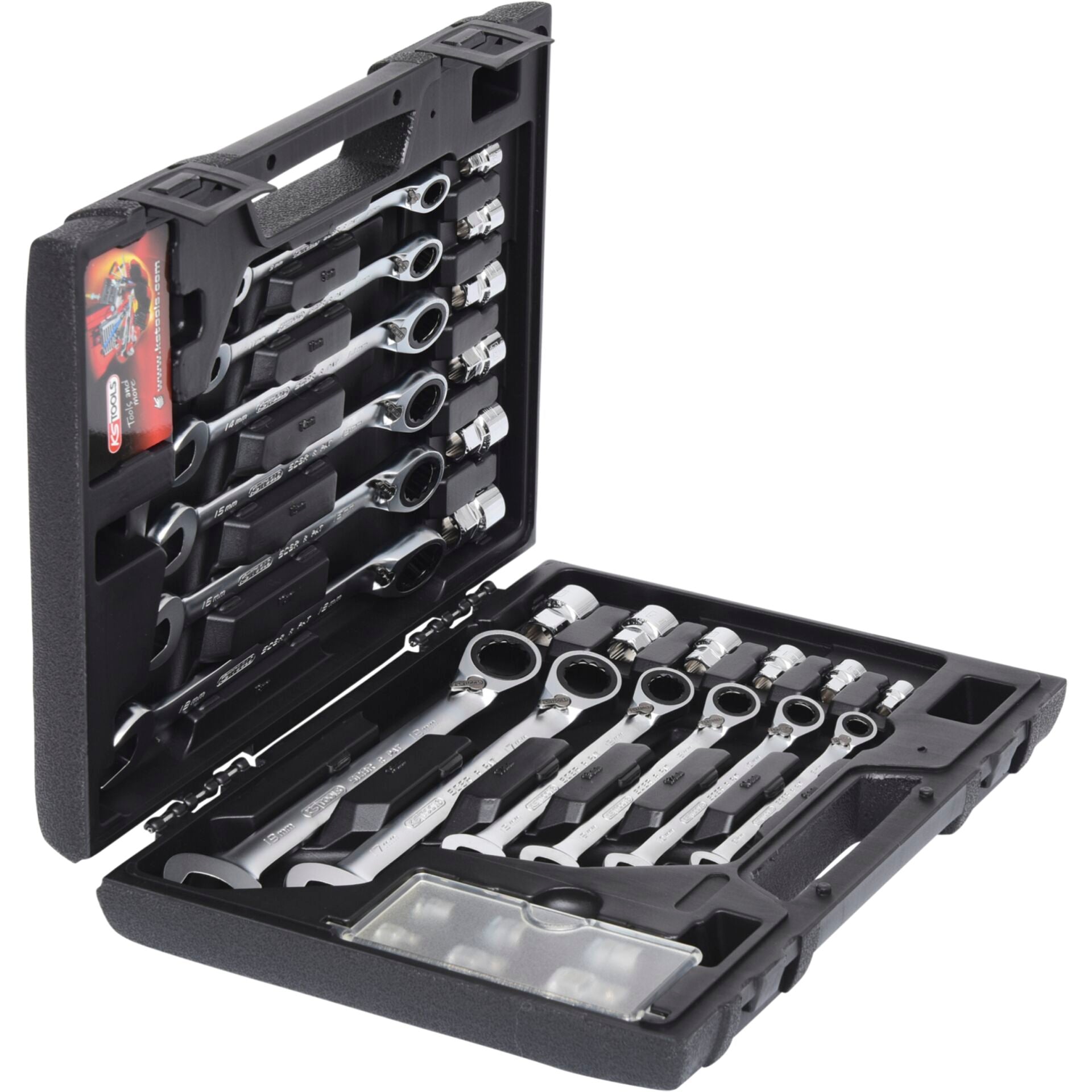 KS Tools GEARplus RINGSTOP Ratschenringmaulschlüssel-Satz