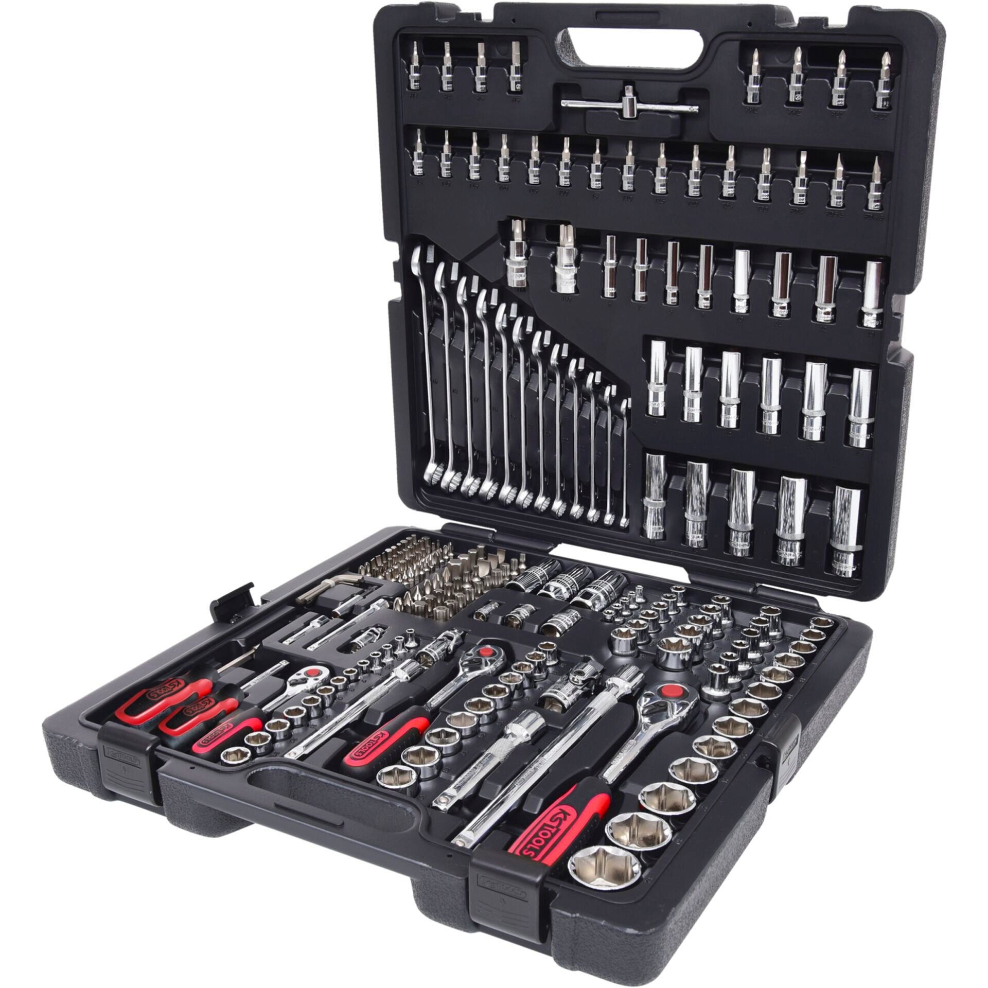 KS Tools 1/4 +3/8 +1/2   216 CHROMEplus Steckschlüssel-Satz