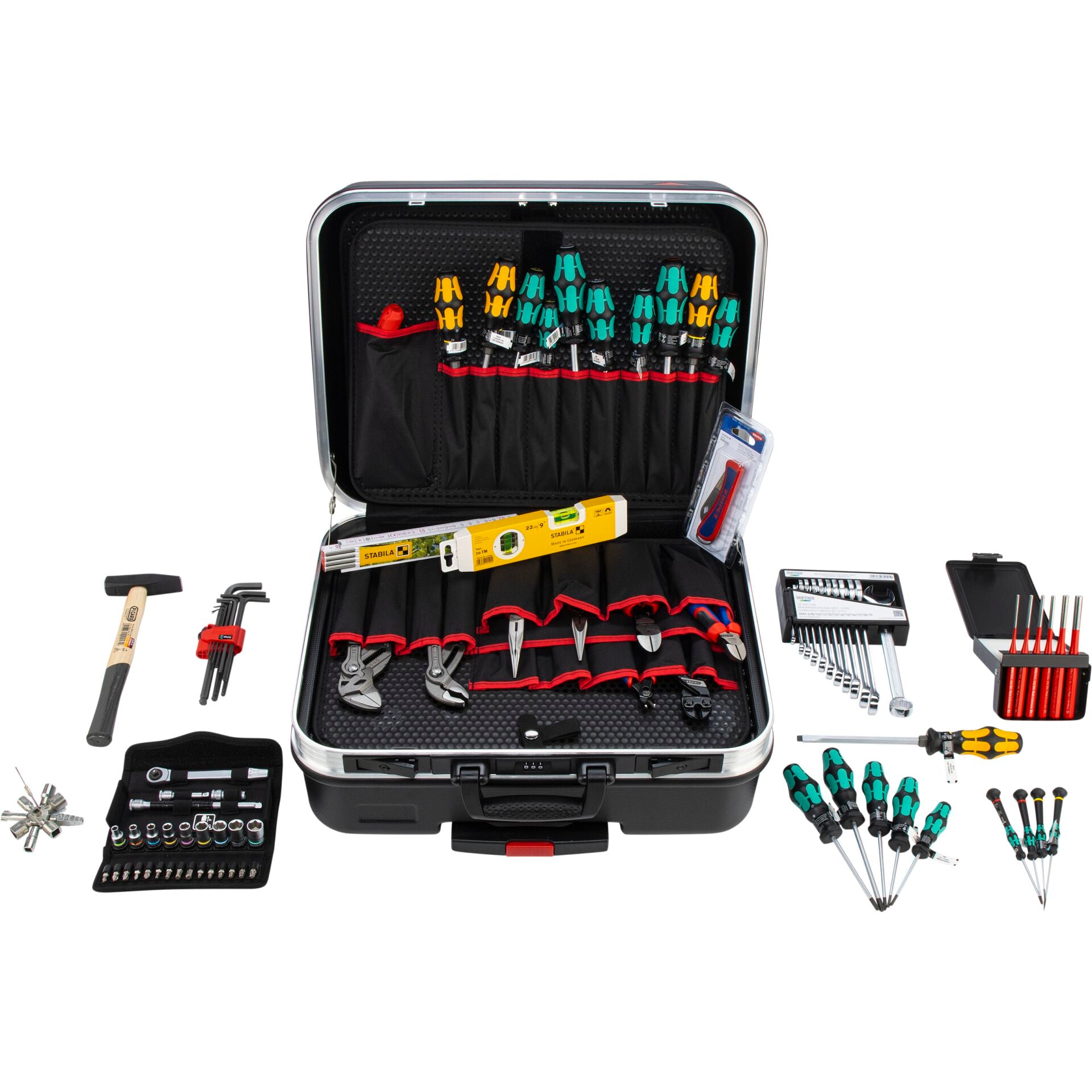 KNIPEX Werkzeugkoffer BIG Basic Move Mechanik