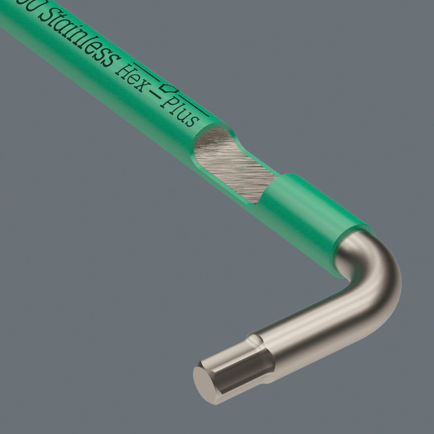 Wera 3950/9 Hex-Plus Multicolour Imperial Stainless 1 Edelstahl