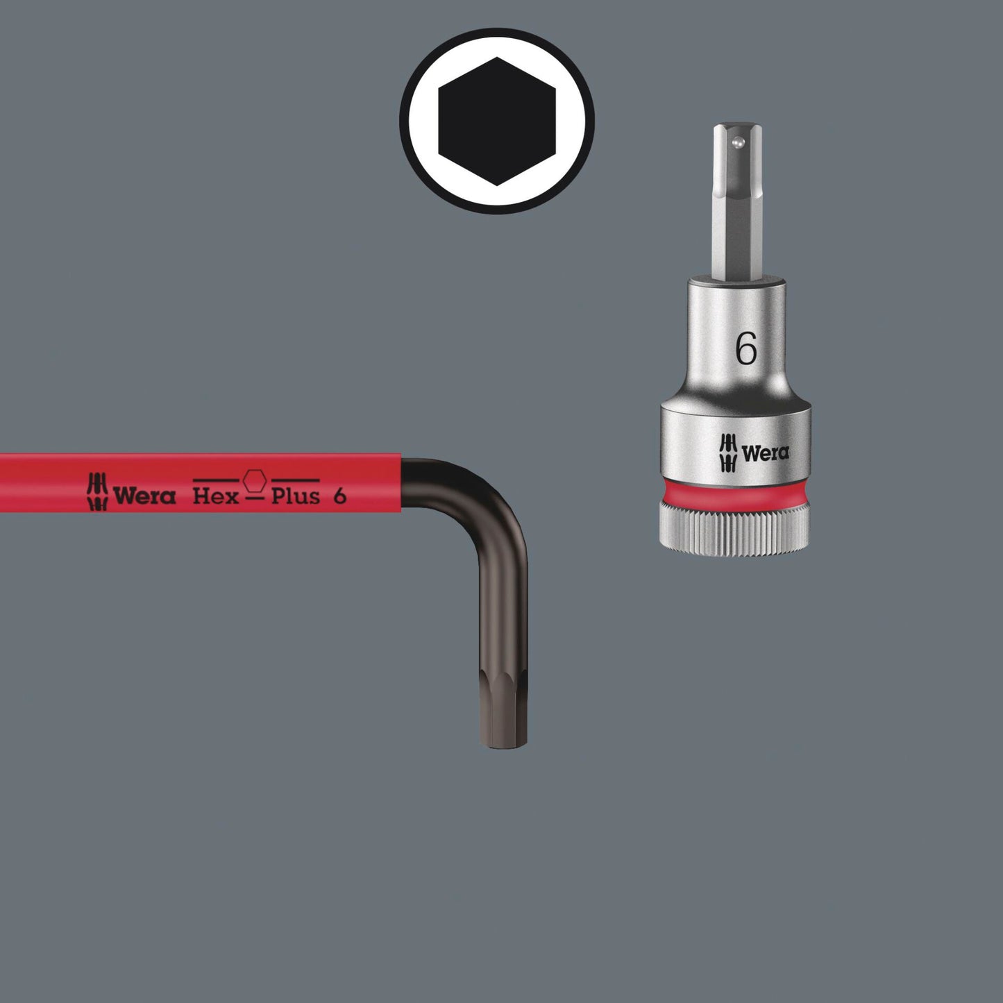 Wera 3950/9 Hex-Plus Multicolour Imperial Stainless 1 Edelstahl