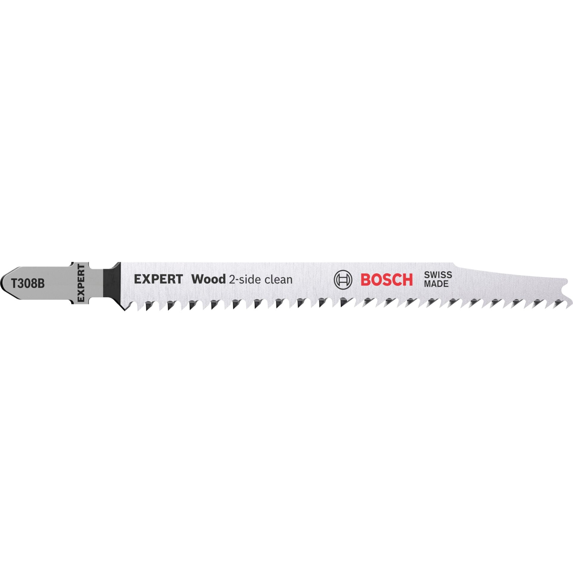 BOSCH EXPERT WOOD 2-SIDE CLEAN T308 B Stichsägeblätter 117 mm
