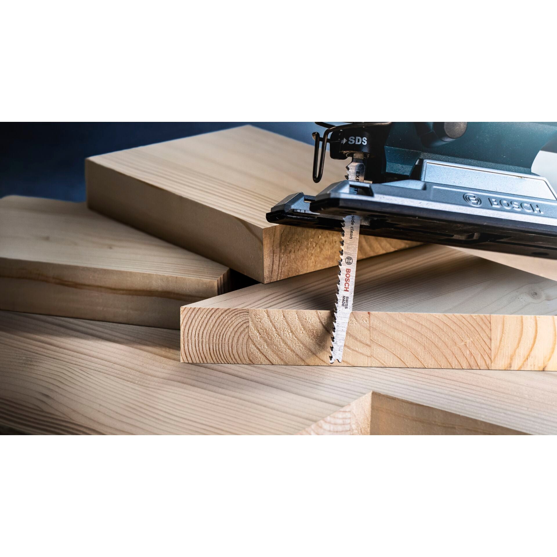 BOSCH EXPERT WOOD 2-SIDE CLEAN T308 B Stichsägeblätter 117 mm