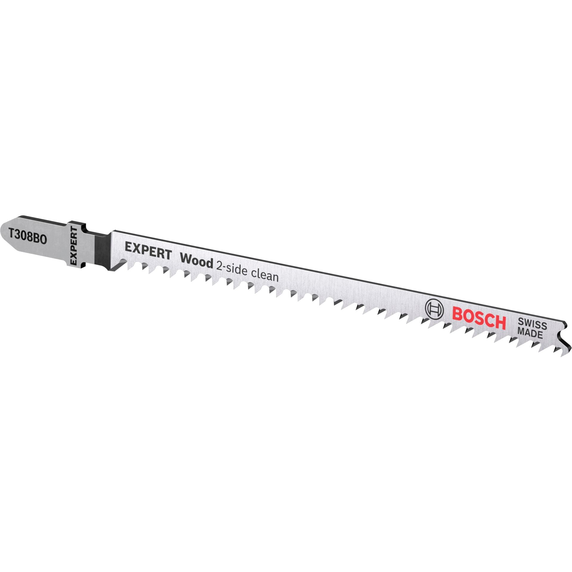 BOSCH EXPERT WOOD 2-SIDE CLEAN T308 BO Stichsägeblätter 117 mm