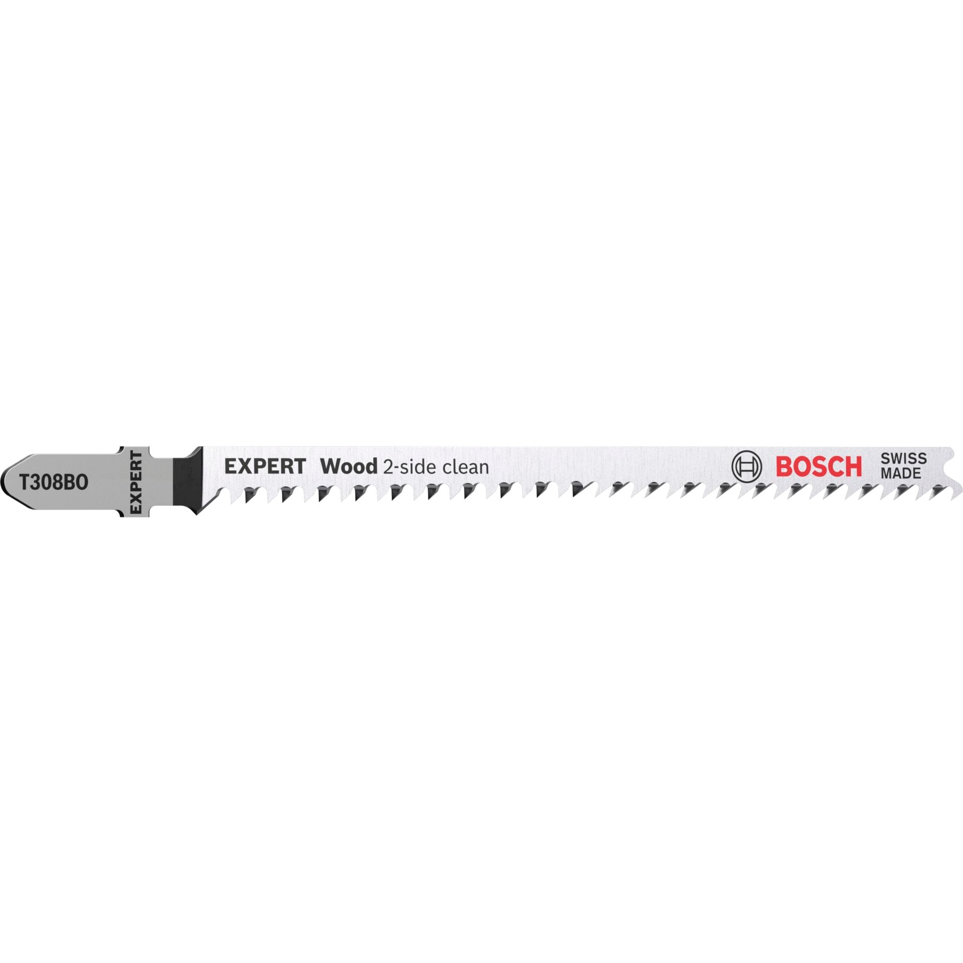 BOSCH EXPERT WOOD 2-SIDE CLEAN T308 BO Stichsägeblätter 117 mm