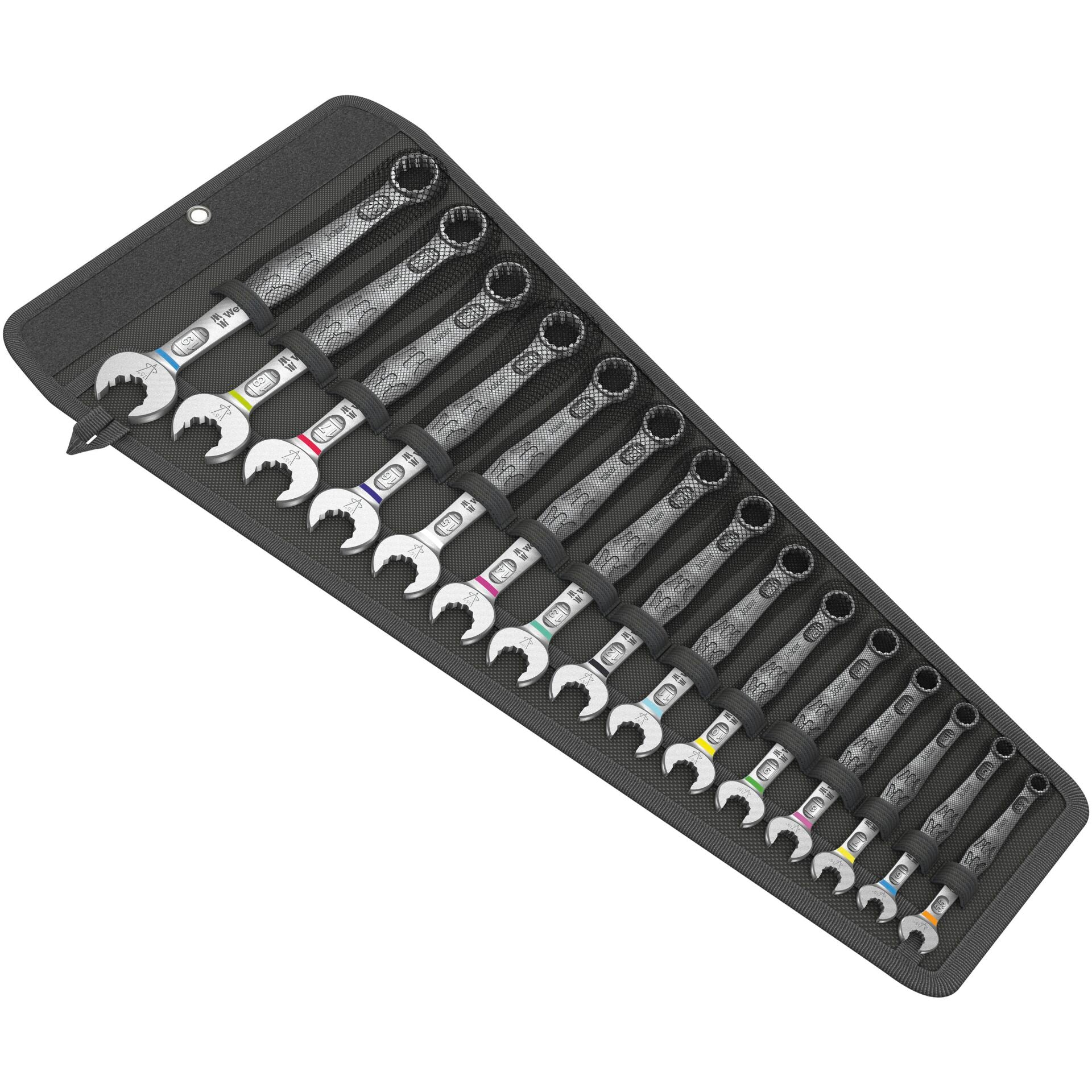 Wera 6003 Joker 15 Set 1 Ringmaulschlüssel-Satz, 15‑teilig