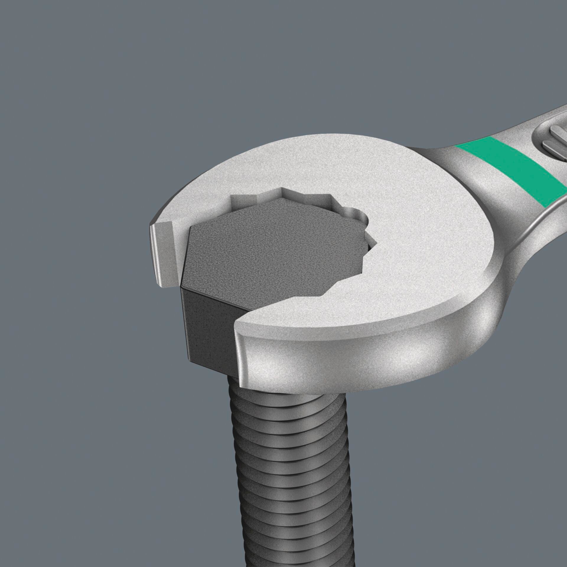 Wera 6003 Joker 15 Set 1 Ringmaulschlüssel-Satz, 15‑teilig
