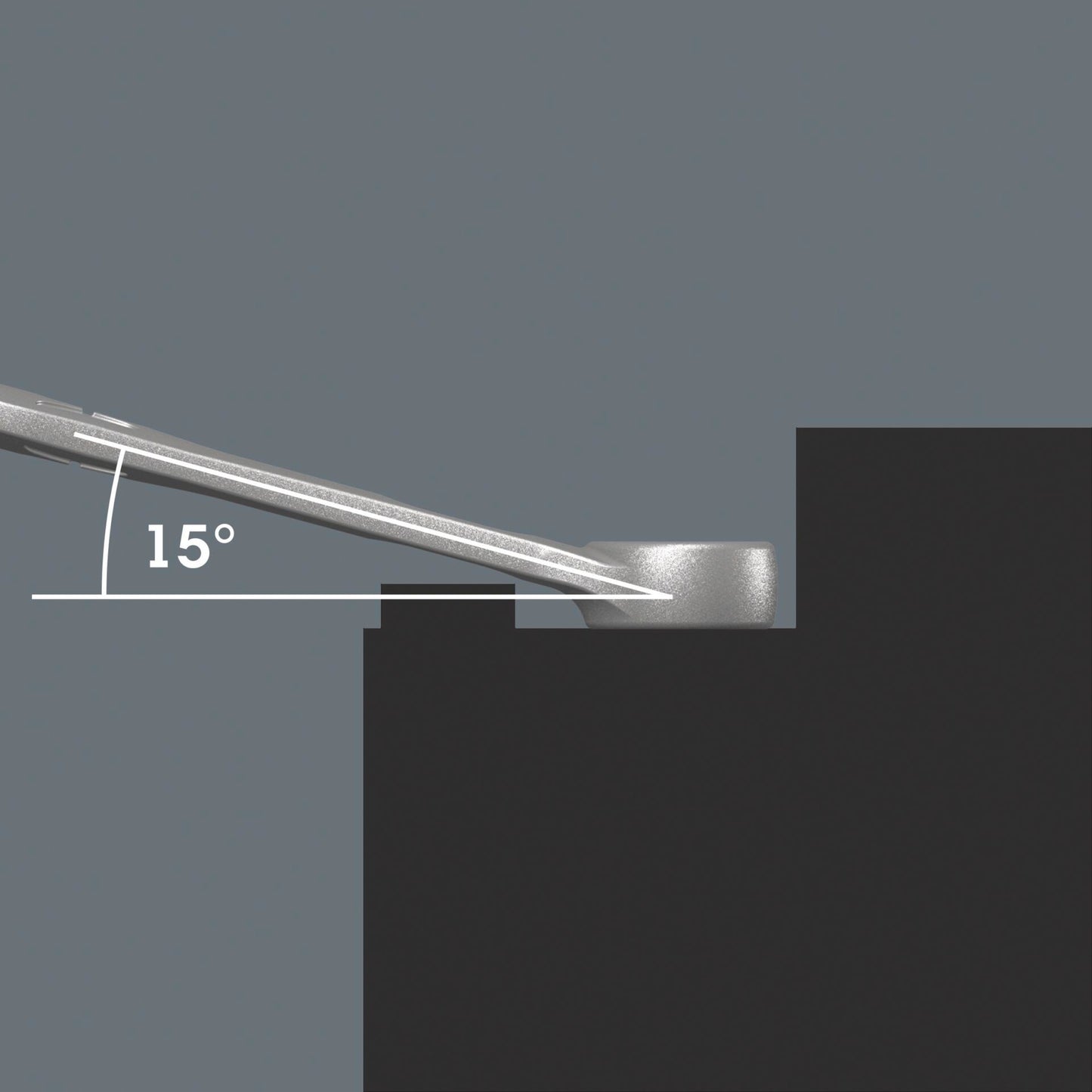 Wera 6003 Joker 15 Set 1 Ringmaulschlüssel-Satz, 15‑teilig