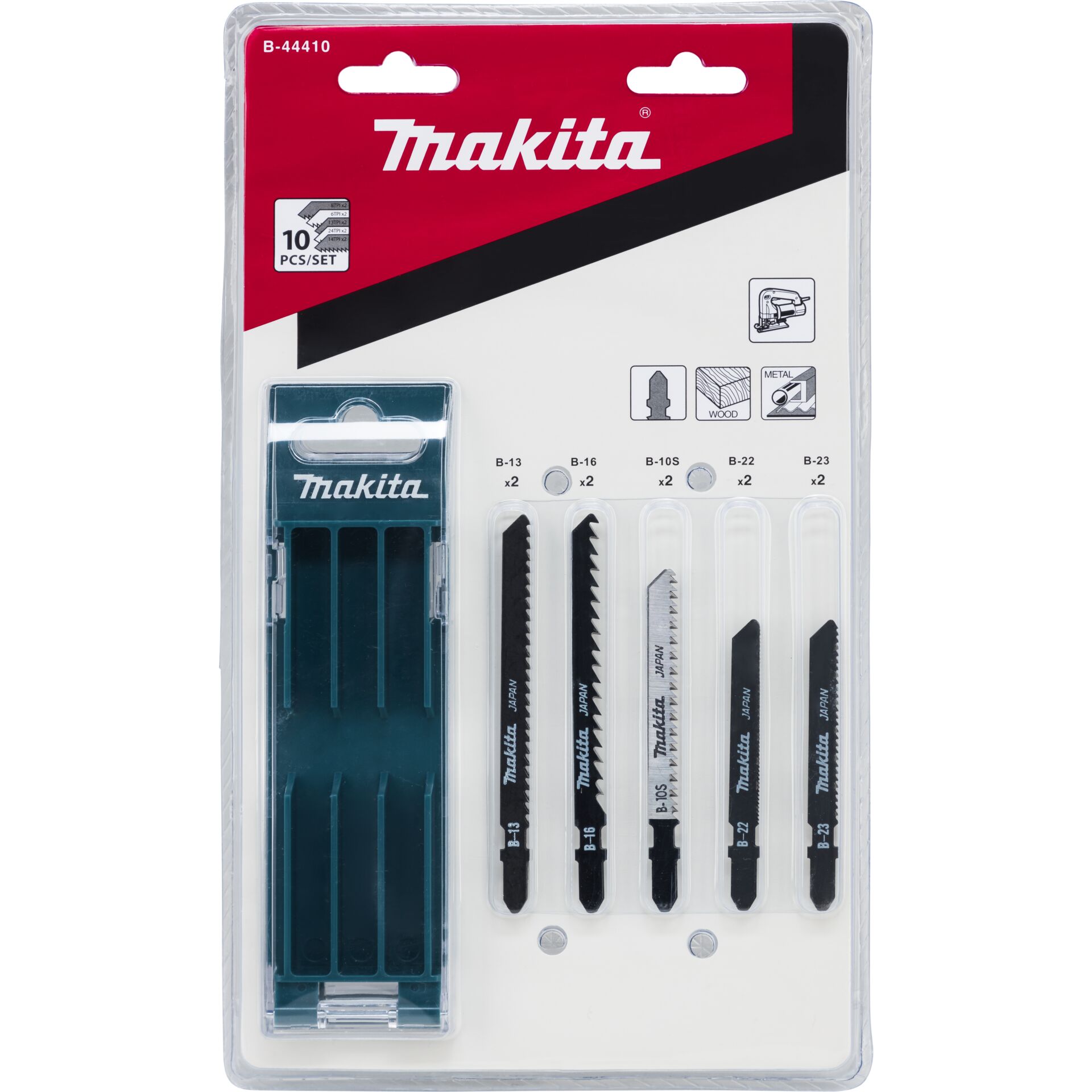 Makita B-44410 Stichsägeblatt Sortiment A