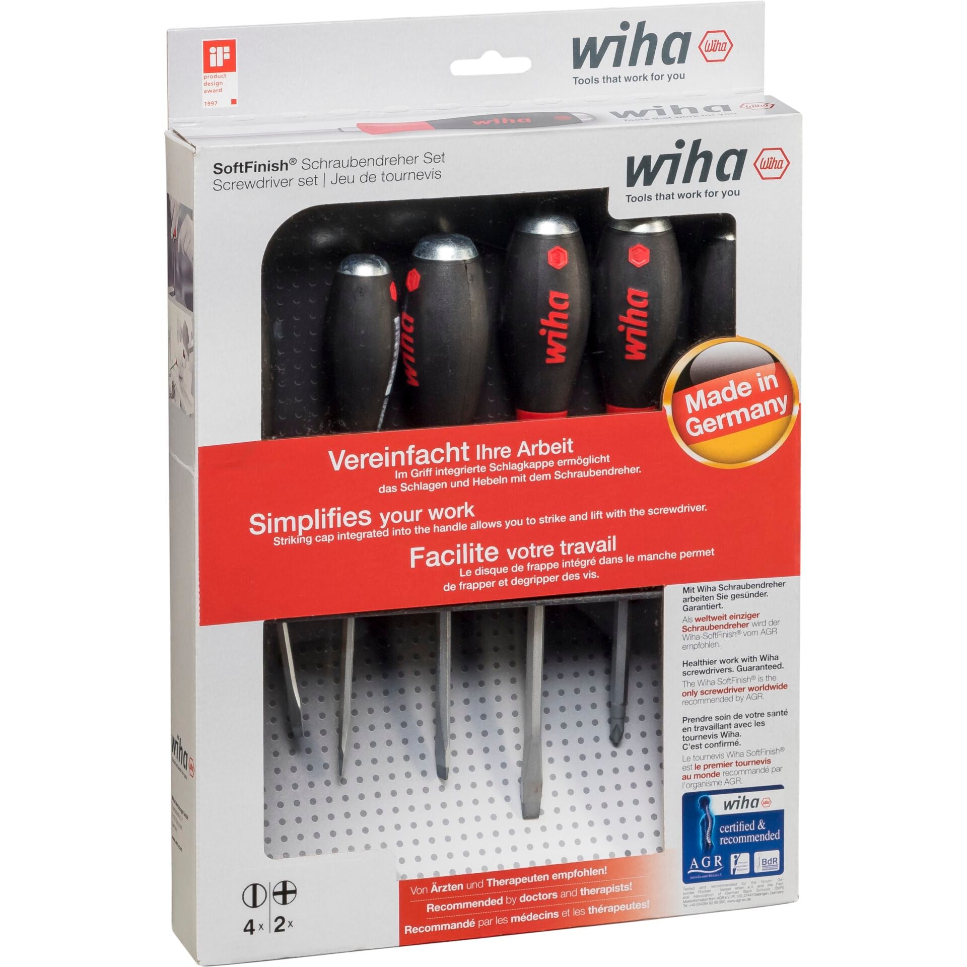 Wiha 530HK6 SoftFinish Schraubendreherset