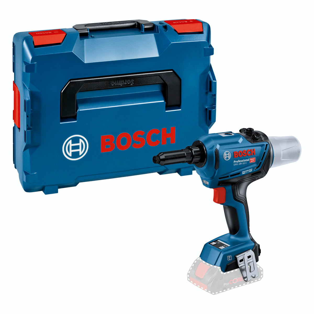 Bosch Professional GRG 18V-16 C solo Akku-Nietpistole