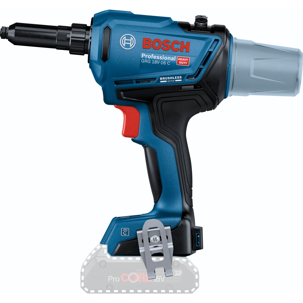 Bosch Professional GRG 18V-16 C solo Akku-Nietpistole