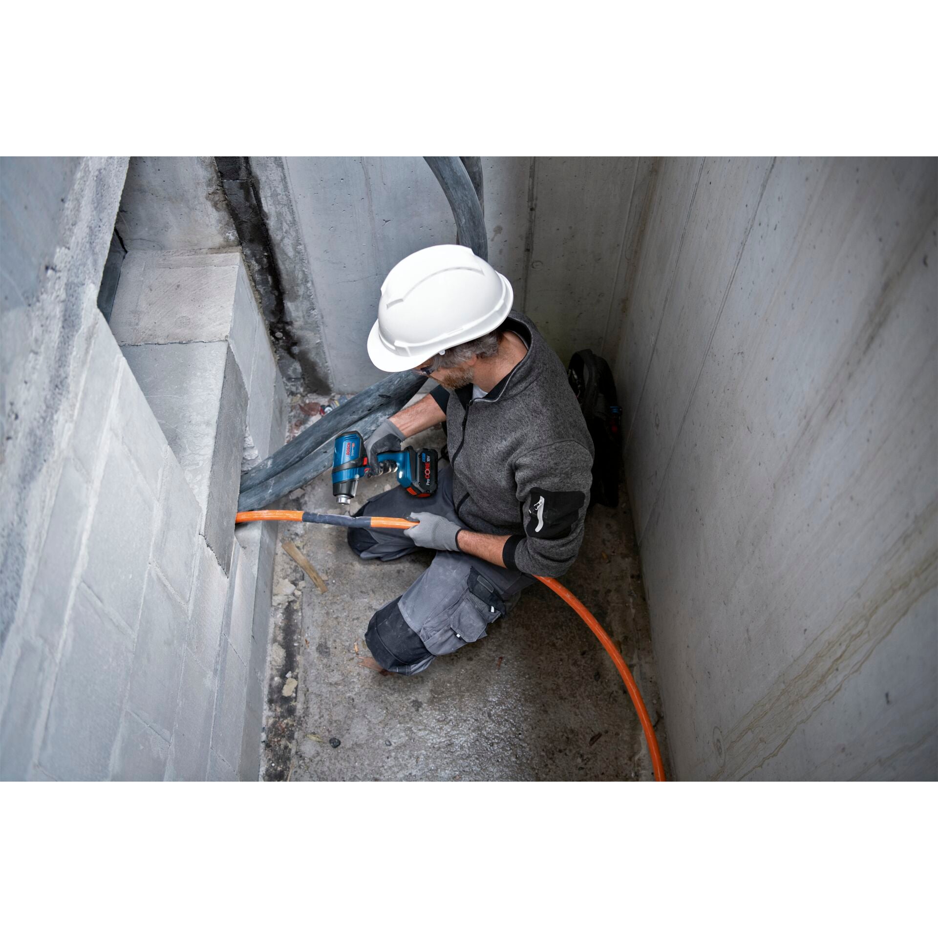 Bosch GHG 18V-50 Akku-Heißluftgebläse