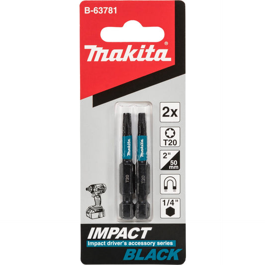 Makita B-63781 Bit T20 x 50 mm 2 Stück