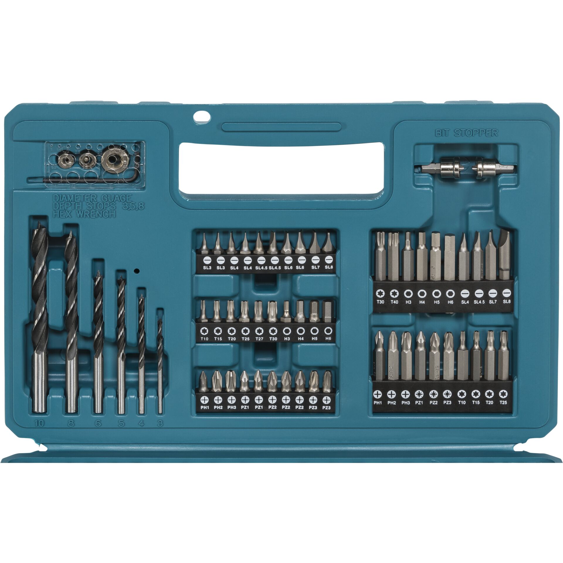 Makita B-68432 Bohrer-Bit-Set 102-teilig