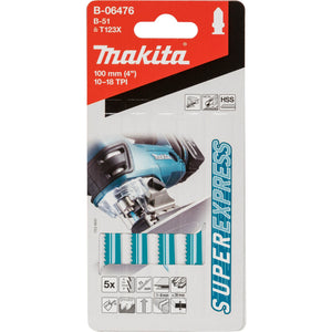 Makita B-06476 Stichsägeblatt B-51 Metall 5 Stück