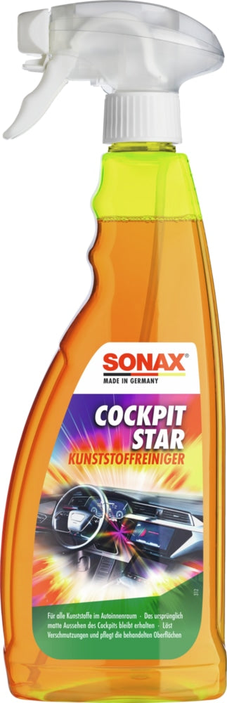 SONAX Cockpit-Reiniger, CockpitStar, 750 ml