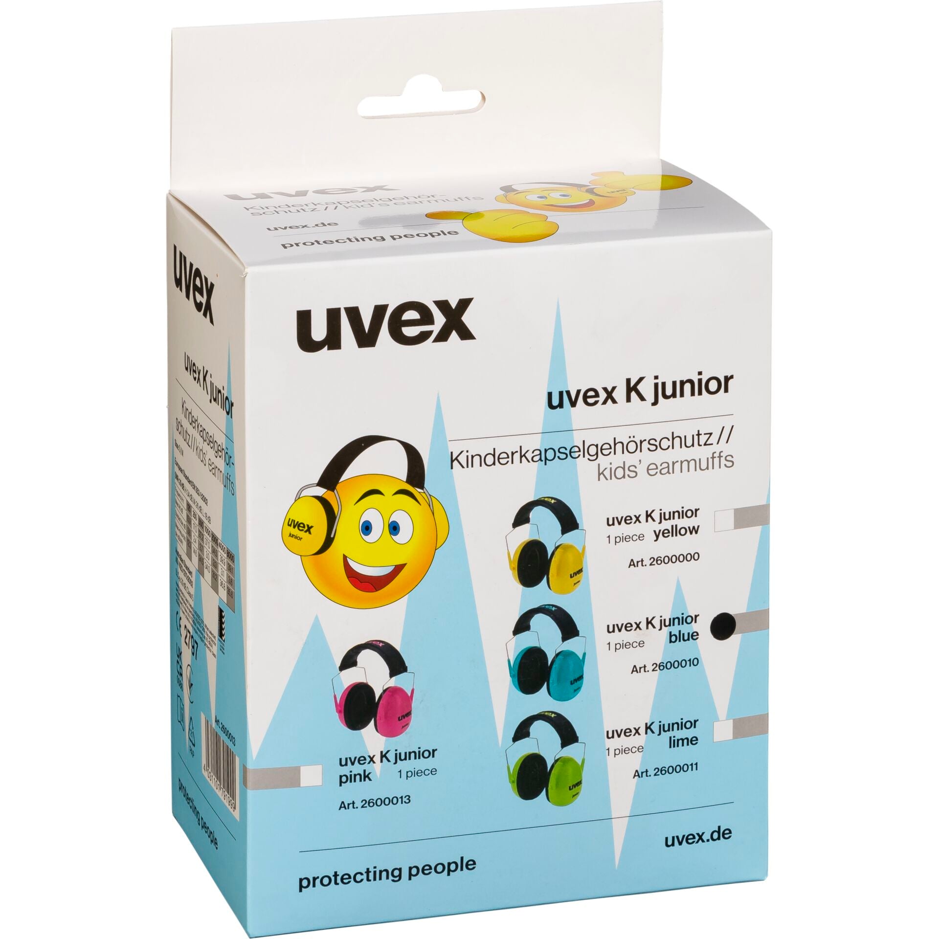 uvex Kapselgehörschutz K Junior blau