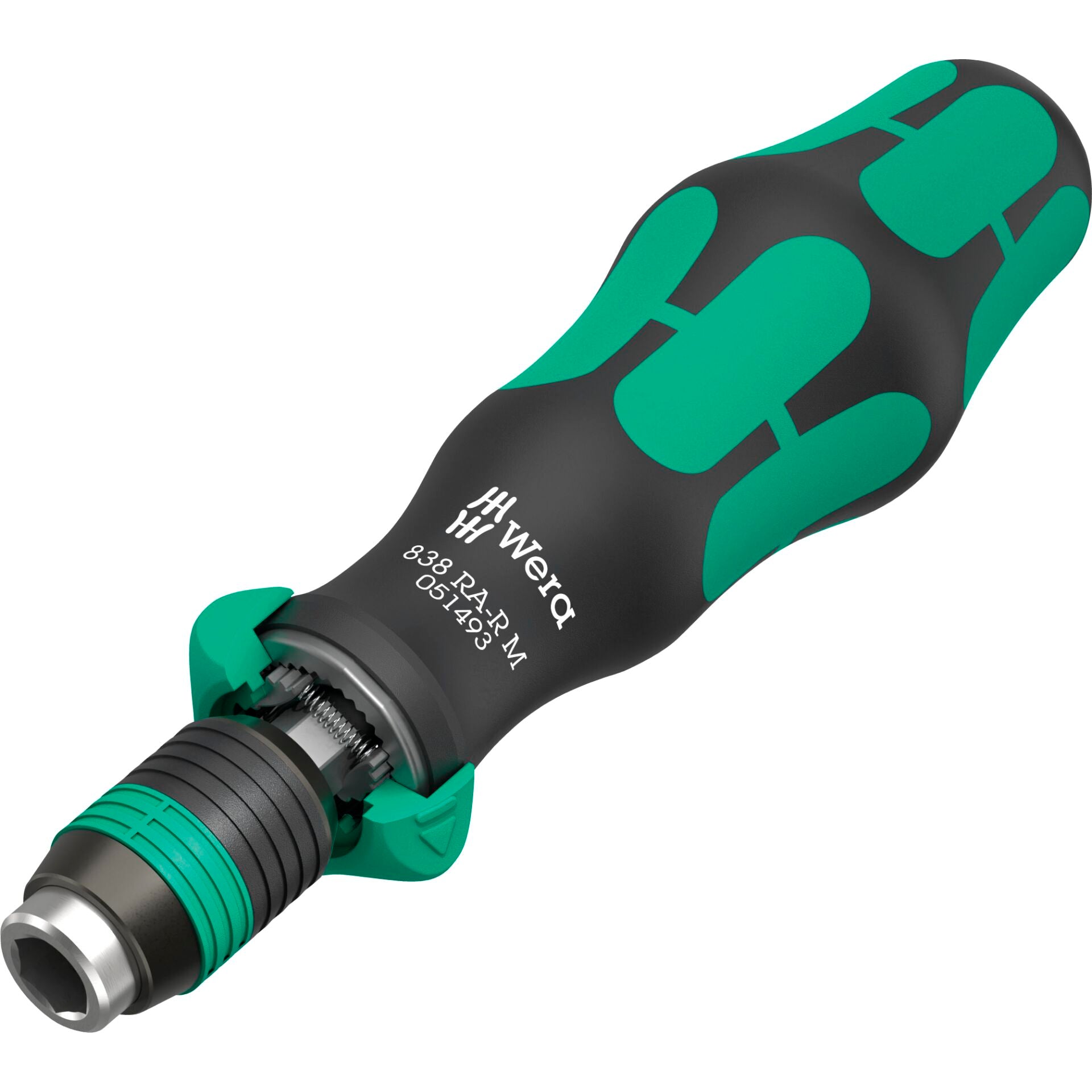 Wera 838 RA-R M Bits-Handhalter mit Ratschenfunktion 1/4"