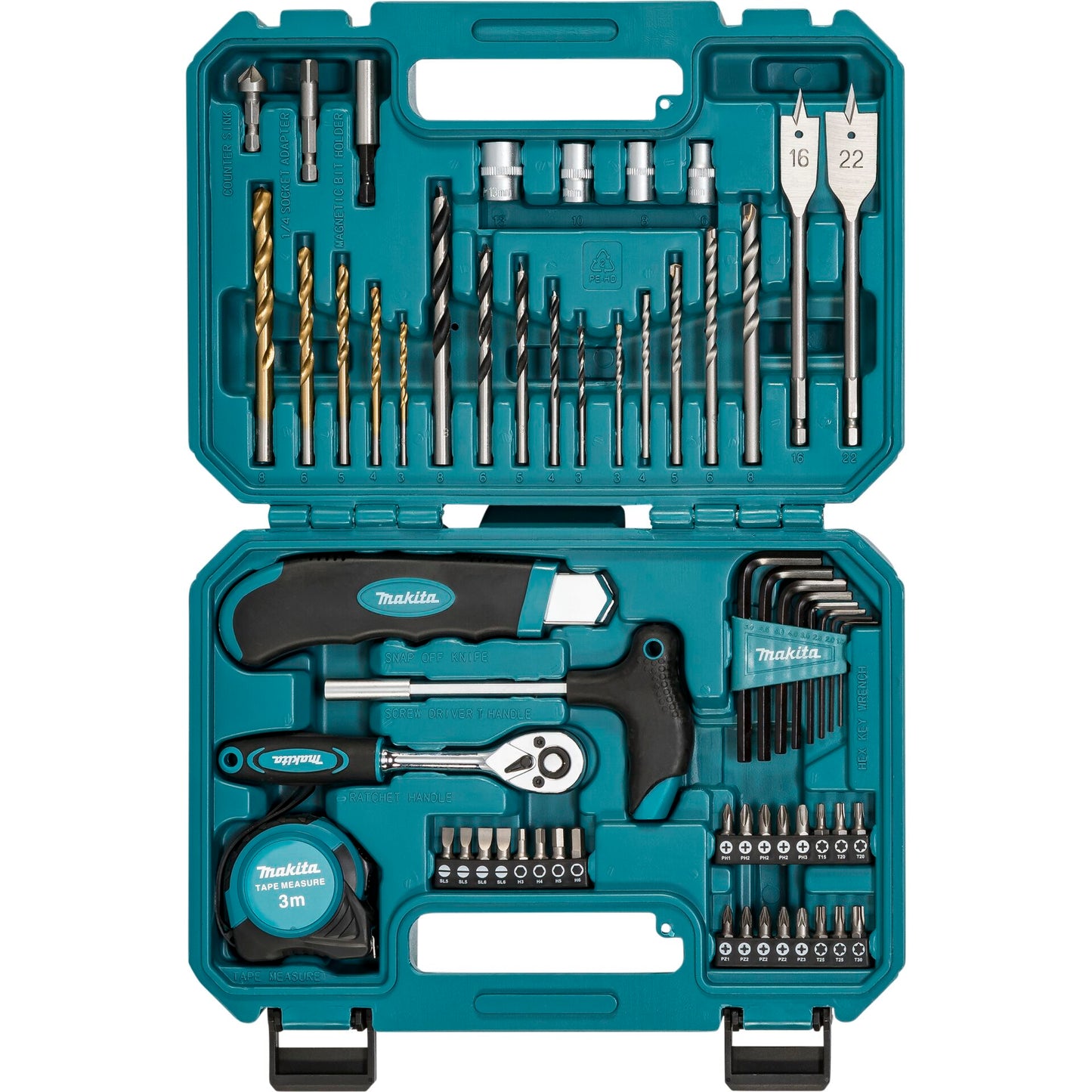Makita E-15095 Werkzeugset 60-tlg.