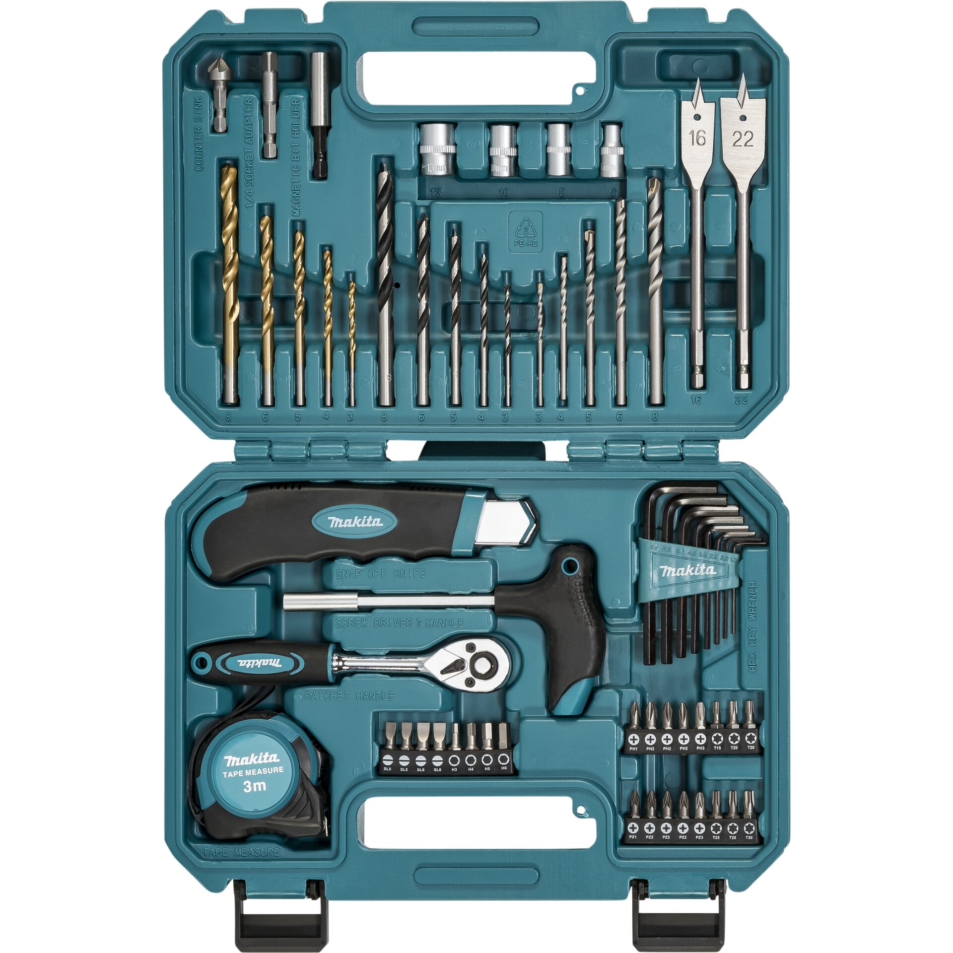 Makita E-15095 Werkzeugset 60-tlg.
