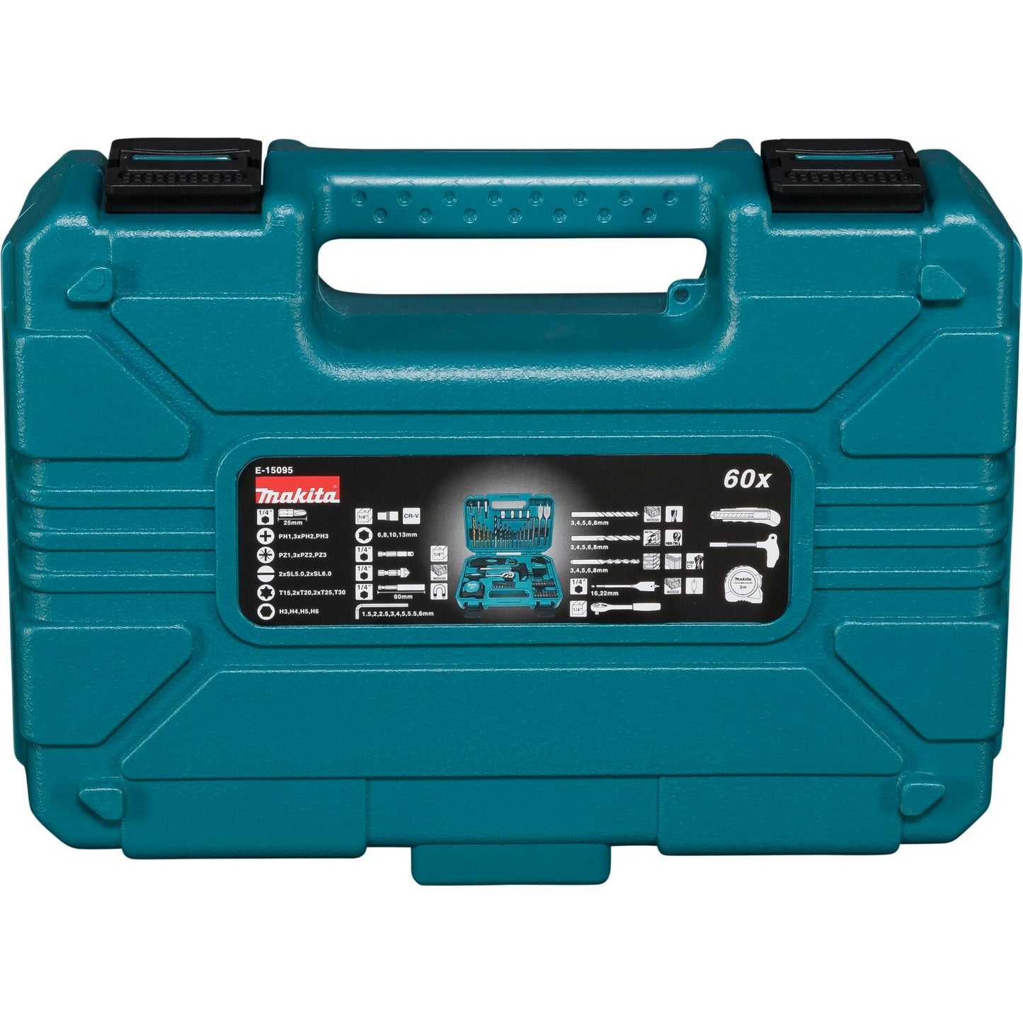 Makita E-15095 Werkzeugset 60-tlg.