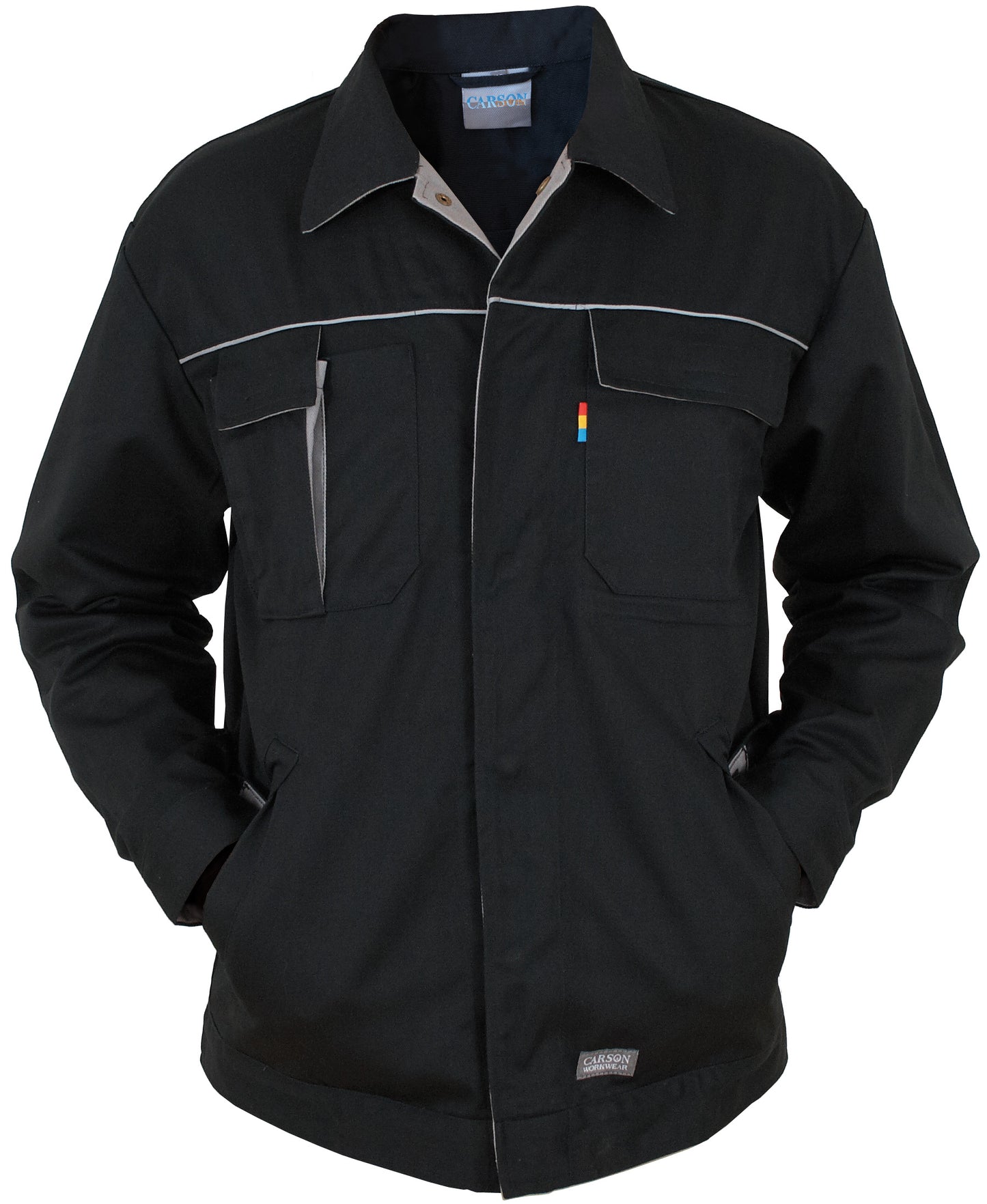Carson Contrast Arbeitsjacke CC710