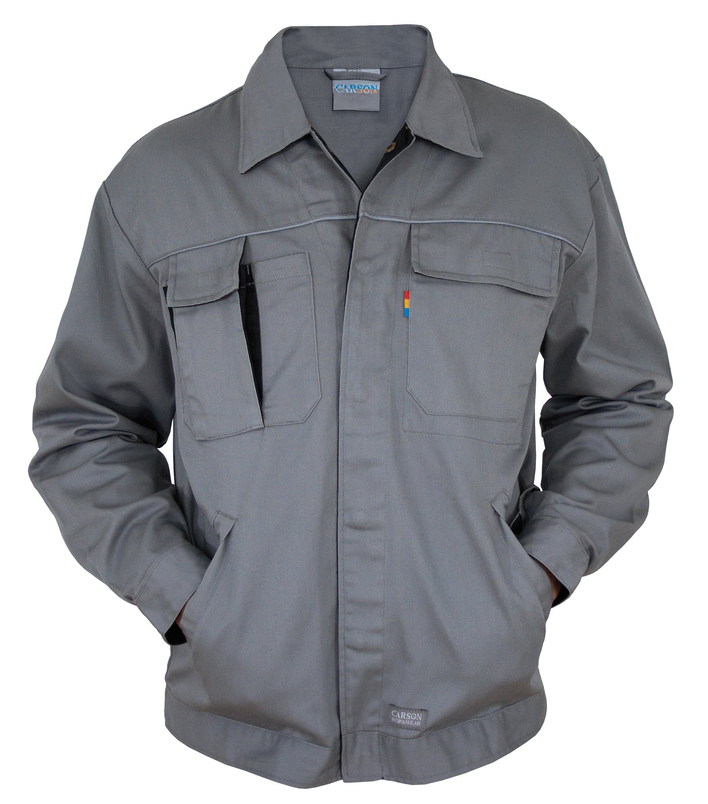 Carson Contrast Arbeitsjacke CC710